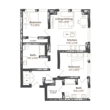  307 floor plan